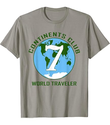 CONTINENTS Tシャツセット Lサイズ Amazon.com: World Traveler - Seven Continents - 7 Continents Club